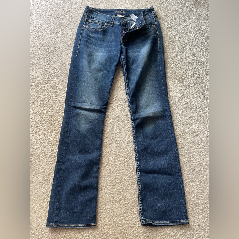 Silver Bootcut/Straight Jeans
